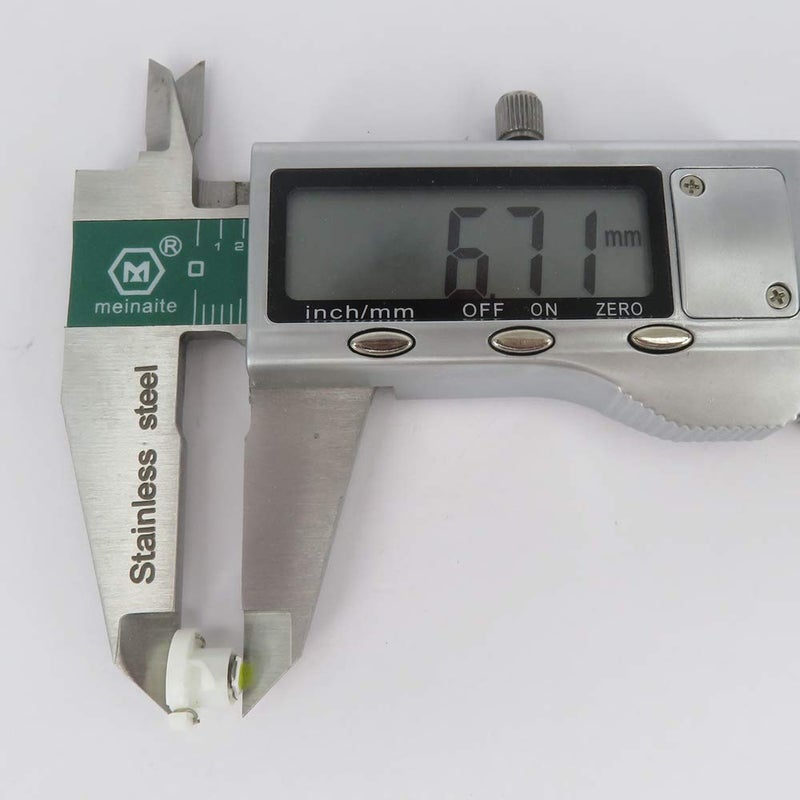 WLJH 10x أزرق T3 نيون ويدج 3030 شريحة SMD 8mm قاعدة لمبة عداد السيارة لوحة القيادة مقياس HVAC تكييف الهواء سخان التحكم في المناخ مصابيح مفتاح الإشارة إضاءة داخلية بديلة - Image 5